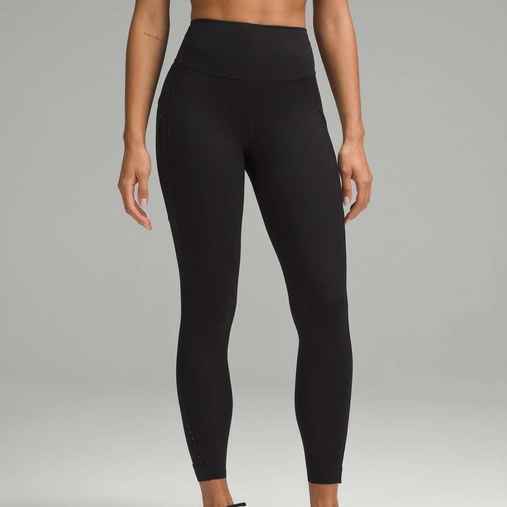 Lululemon Fast and Free High-Rise Tight 25" 3 Pockets Glow